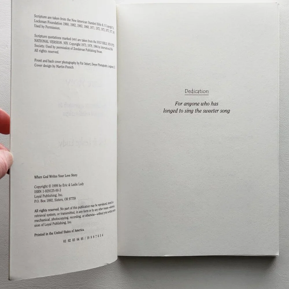 When God Writes Your Love Story with Bonus CD by Eric & Leslie Ludy